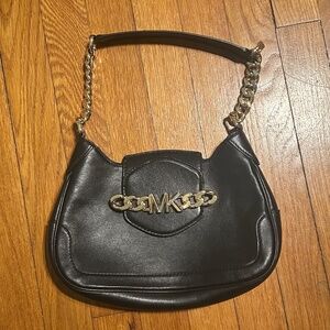 Michael Kors Small Shoulder Bag - Very Dark Blue / Black